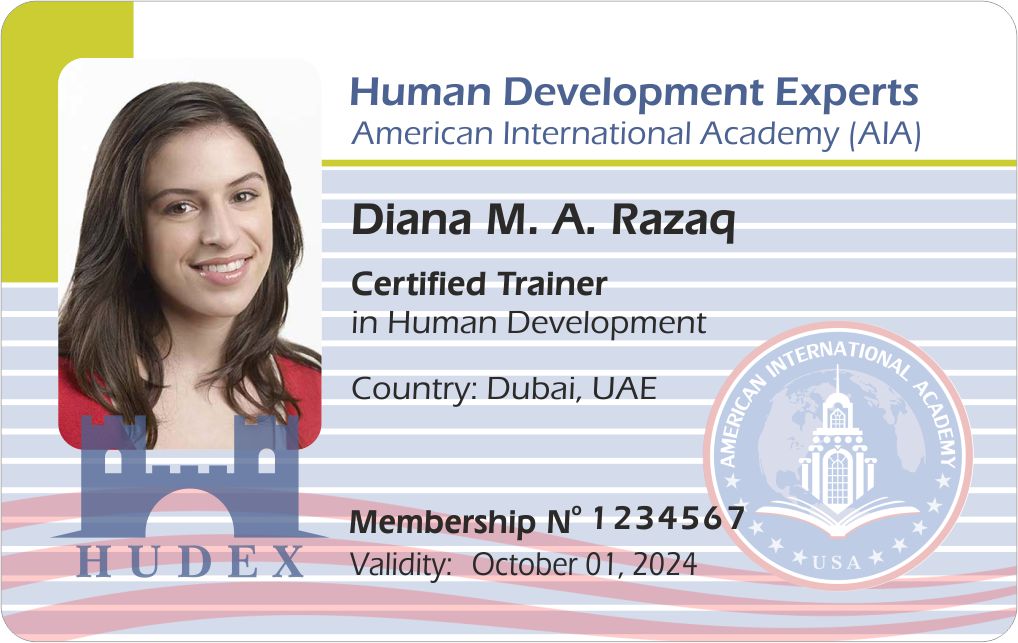 HUDEX Certified Trainer Card